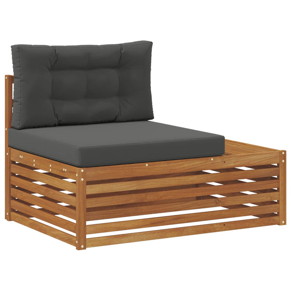 Outdoor Sofagarnitur mit Kissen, 7-teilig