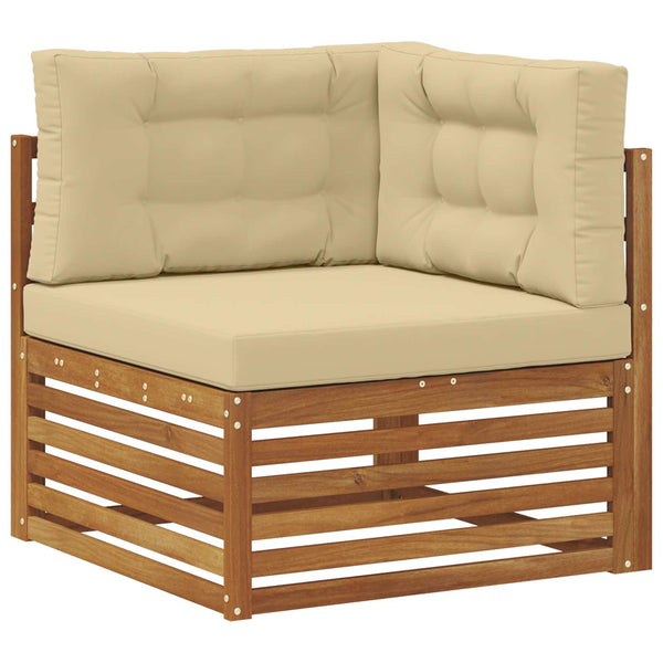 Outdoor Sofa-Set mit Kissen, 7-teilig