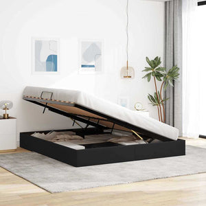 vidaXL Storage Bed with Headboard Black 180 x 200 cm Velvet