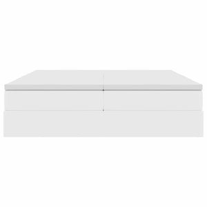 vidaXL Storage Bed with Mattress White 180 x 200 cm Faux Leather