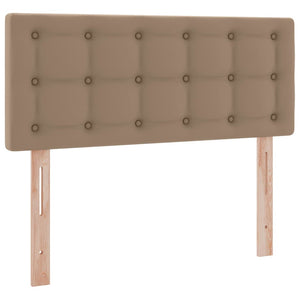 vidaXL Storage Bed with Mattress Cappuccino 120 x 200 cm