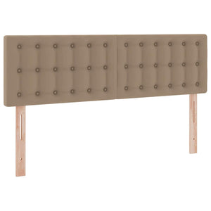 vidaXL Storage Bed with Mattress Cappuccino 140 x 200 cm