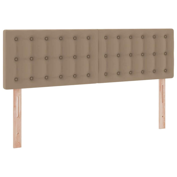 vidaXL Storage Bed with Mattress Cappuccino 140 x 200 cm