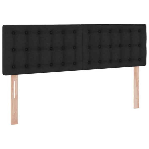 vidaXL Storage Bed with Mattress Black 140 x 200 cm
