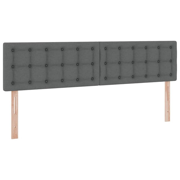 vidaXL Storage Bed with Mattress Dark Gray 180 x 200 cm
