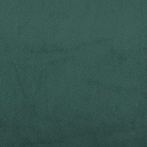 vidaXL Storage Bed with Mattress Dark Green 140 x 190 cm Velvet