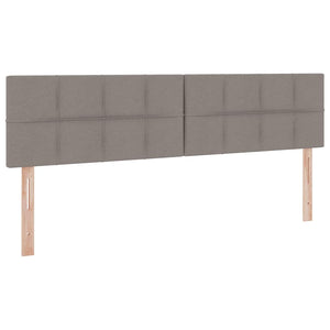vidaXL Storage Bed with Mattress Taupe 180 x 200 cm Faux Leather