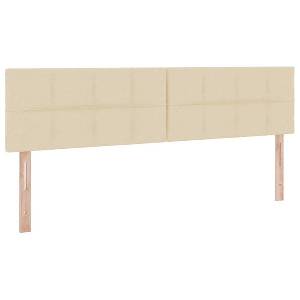 vidaXL Storage Bed with Mattress Cream 180 x 200 cm Faux Leather