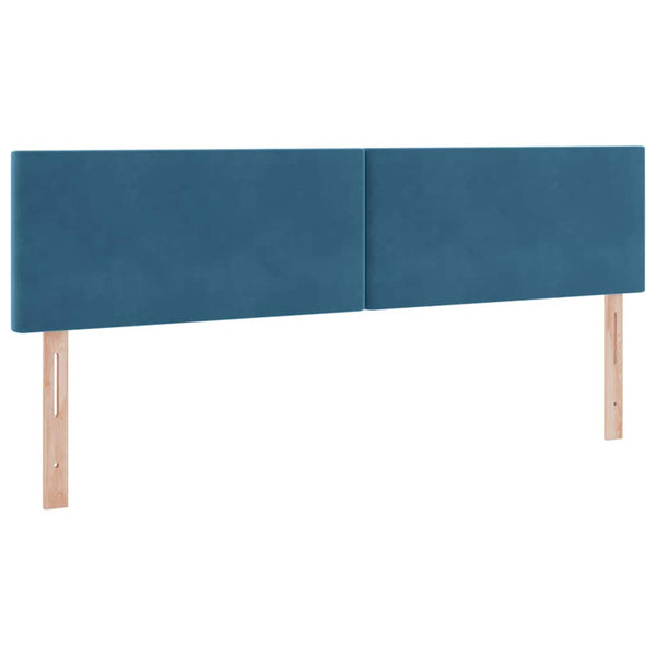 vidaXL Storage Bed with Mattress Dark Blue 90 x 200 cm
