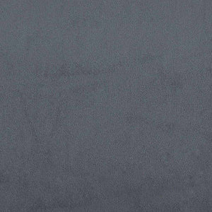 vidaXL Storage Bed with LED Dark Grey 90 x 200 cm Velvet