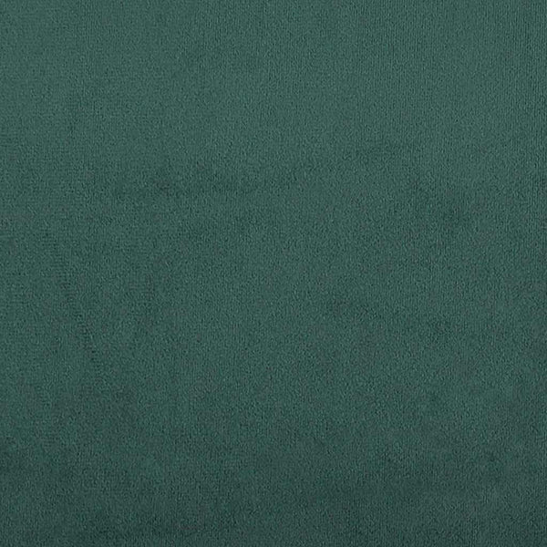 vidaXL Velvet Bed with Storage and LED Dark Green 100 x 200 cm