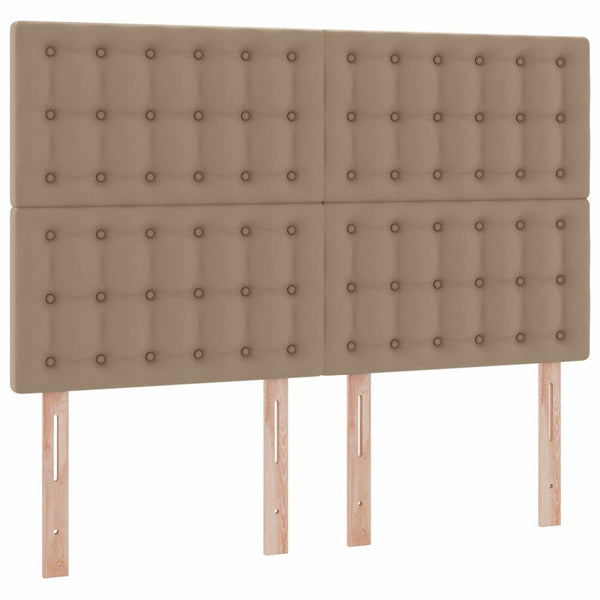 vidaXL Storage Bed Cappuccino 140 x 200 cm Faux Leather