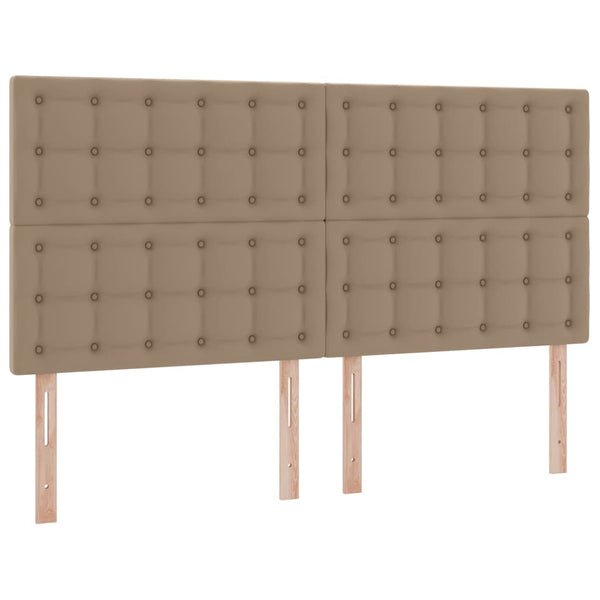 vidaXL Storage Bed Cappuccino 160 x 200 cm Faux Leather