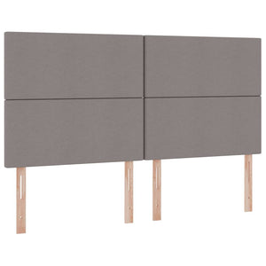 vidaXL Storage Bed with Headboard Taupe 180 x 200 cm Faux Leather