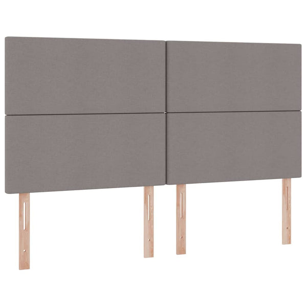 vidaXL Storage Bed with Headboard Taupe 180 x 200 cm Faux Leather