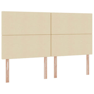 vidaXL Storage Bed with Headboard Cream 180 x 200 cm Faux Leather