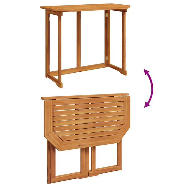 Garten Bistro Set 5-teilig Akazienholz
