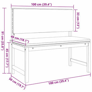 Garten Bistro Set 5-teilig Akazienholz