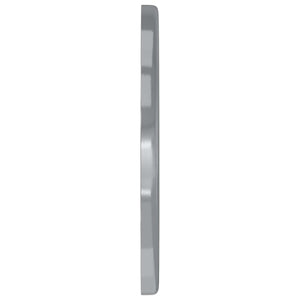 vidaXL Washers 12 pcs Silver 12 x 12 x 1.2 cm Iron