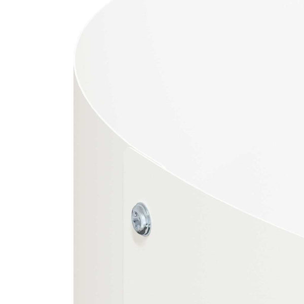 Pflanzenring Weiß 5er Set Stahl 120x120x20cm
