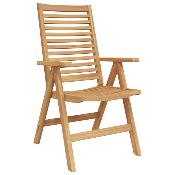 Teak Stühle Braun 4er Set