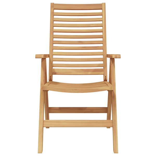 Teak Stühle 6er Set, Braun