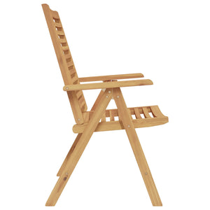Teak Stühle 6er Set, Braun