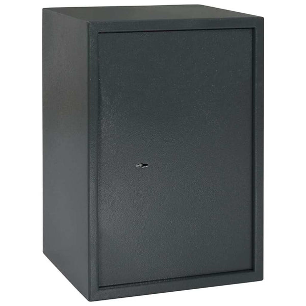 vidaXL Safe with Lock Dark Grey 35 x 31 x 50 cm Steel