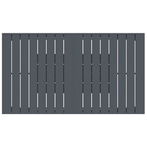 vidaXL 9-piece Garden Dining Set Anthracite Poly Rattan