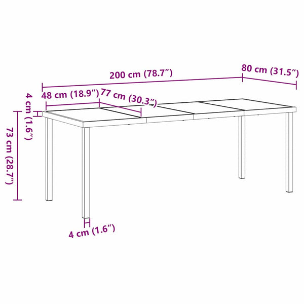 vidaXL Garden Dining Set with Cushions 9 pcs Grey and Black Rattan