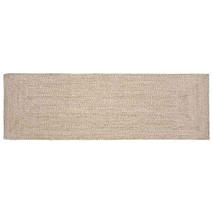 Jute Teppich Läufer Natur/Weiß 60x300 cm