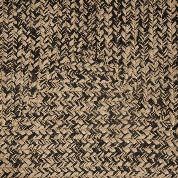 Jute Teppich Natur/Schwarz 60x200 cm