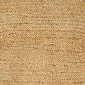 Ovaler Jute Teppich Natur 205x305 cm
