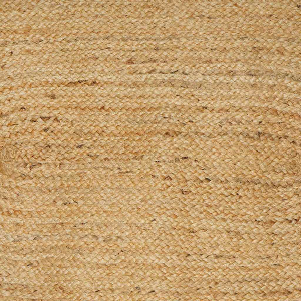 Ovaler Jute Teppich Natur 205x305 cm