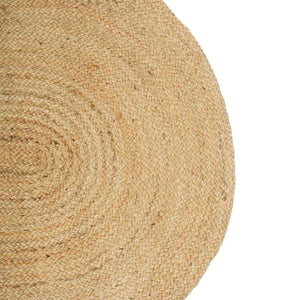 Ovaler Jute Teppich Natur 205x305 cm