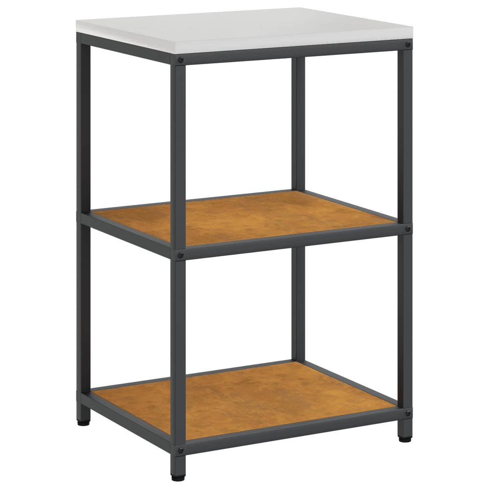 vidaXL Kitchen Storage Unit with Shelf Rusty 60 x 50 x 92 cm Steel