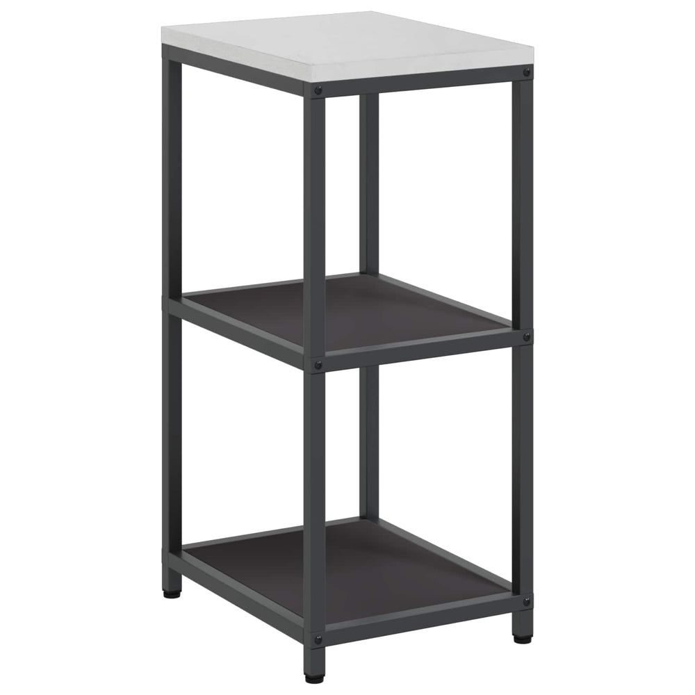 vidaXL Kitchen Storage Unit with Shelf Black 40 x 50 x 92 cm Steel