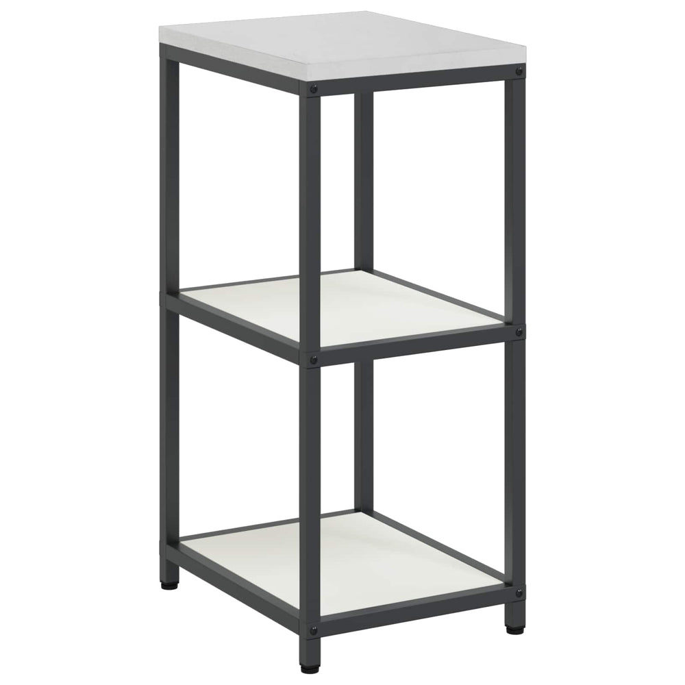 vidaXL Kitchen Storage Unit with Shelf White 40 x 50 x 92 cm Steel