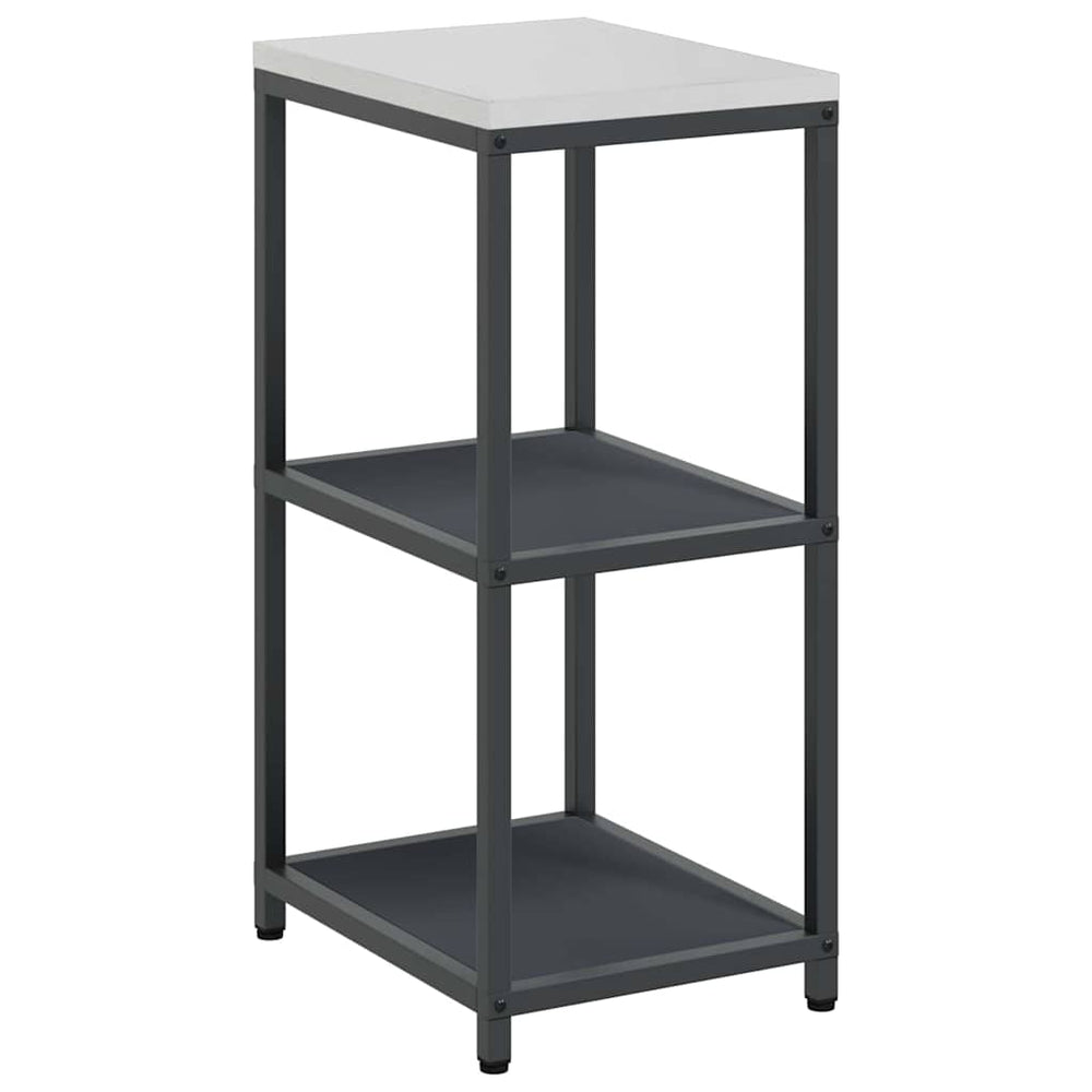 vidaXL Kitchen Storage Unit with Shelf Anthracite 40 x 50 x 92 cm Steel