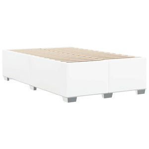 vidaXL Bed Frame without Mattress White 137x190 cm Faux Leather