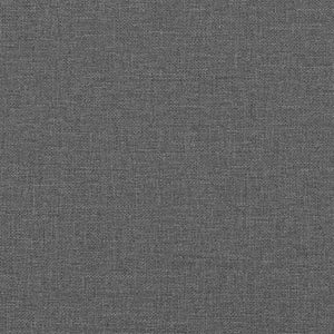 vidaXL Living Room Sofa 3 pcs Dark Grey 201.5 x 74.5 x 74.5 cm Fabric