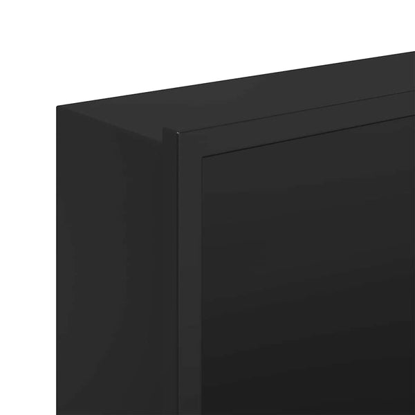 vidaXL Shower Niche Black 30 x 20 x 9.5 cm Stainless Steel