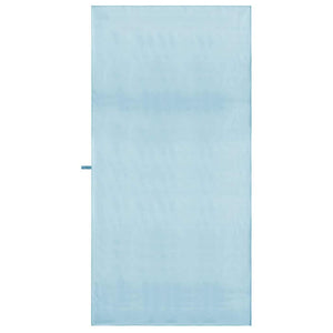 vidaXL Sports Towels 2 pcs Blue 180 x 90 cm Polyester and Polyamide