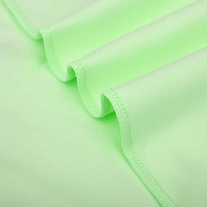 vidaXL Sports Towel Set 3 pcs Green Polyester and Polyamide