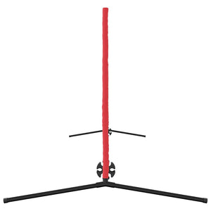 vidaXL Tennis Net Black and Red 396 x 92 x 87 cm Polyester