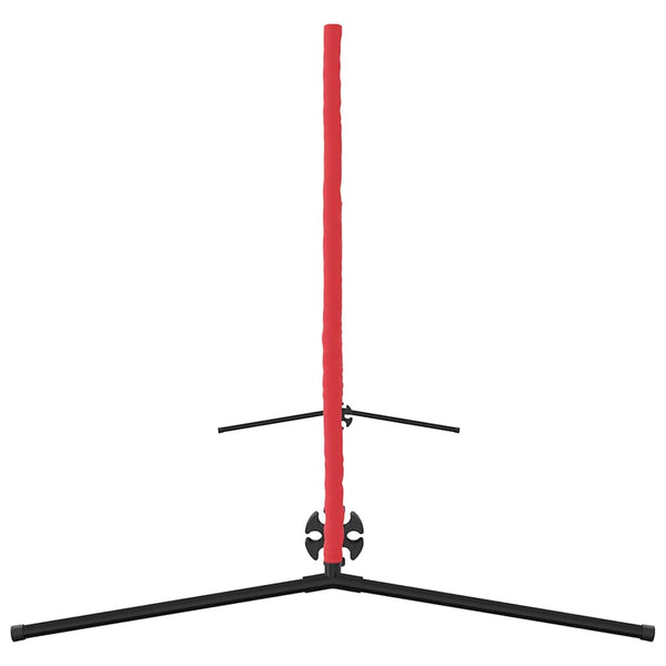 vidaXL Tennis Net Black and Red 396 x 92 x 87 cm Polyester
