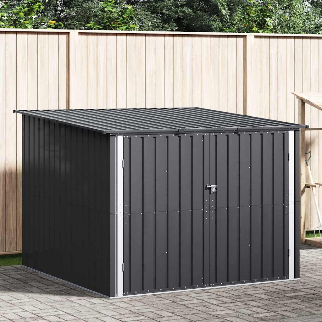 vidaXL Bike Storage 3 pcs Anthracite 216 x 207 x 158 cm Metal