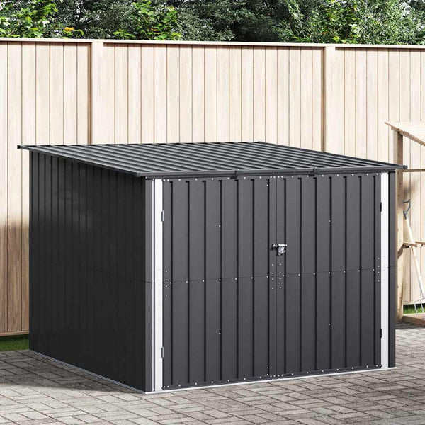 vidaXL Bike Storage 3 pcs Anthracite 216 x 207 x 158 cm Metal