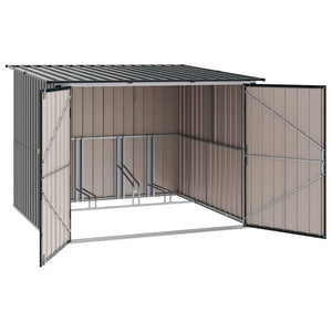 vidaXL Bike Storage 3 pcs Anthracite 216 x 207 x 158 cm Metal
