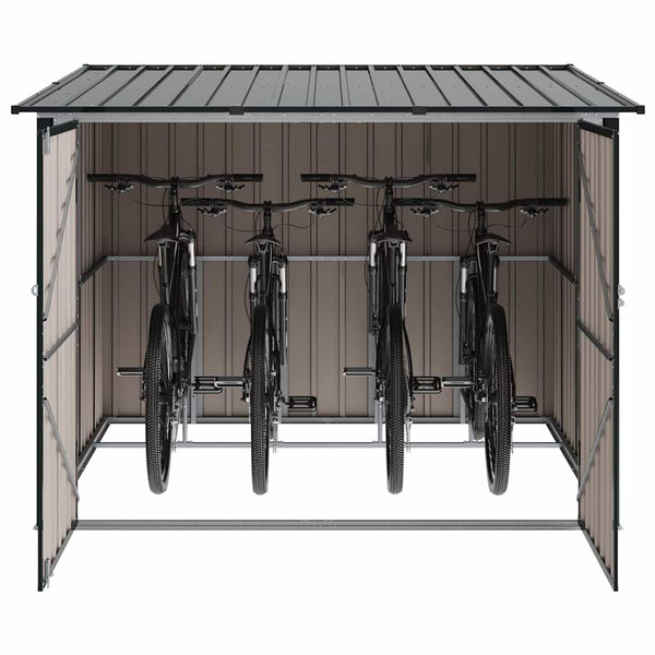 vidaXL Bike Storage 3 pcs Anthracite 216 x 207 x 158 cm Metal